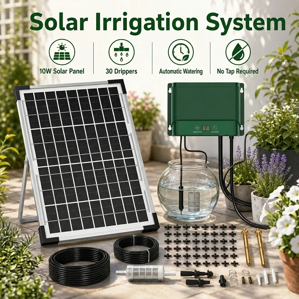 Solar Automatic Watering System For Water Barrels Explained: A UK Buyer's Guide